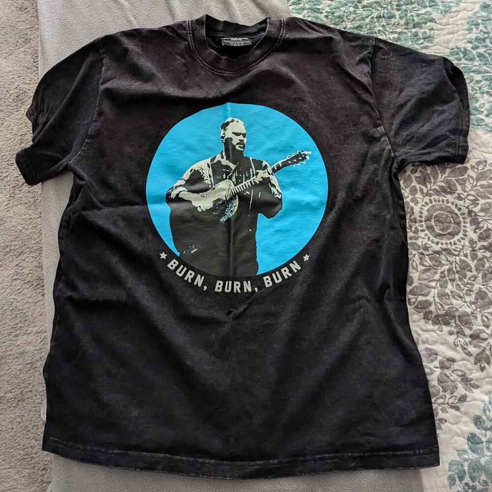 Zach Bryan Burn Burn Burn Blue Tee
